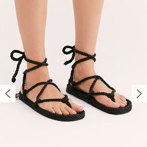 Free people rope sandals
